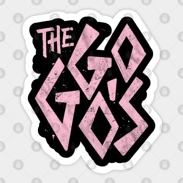 Go-Go's Sticker by Ciyouju